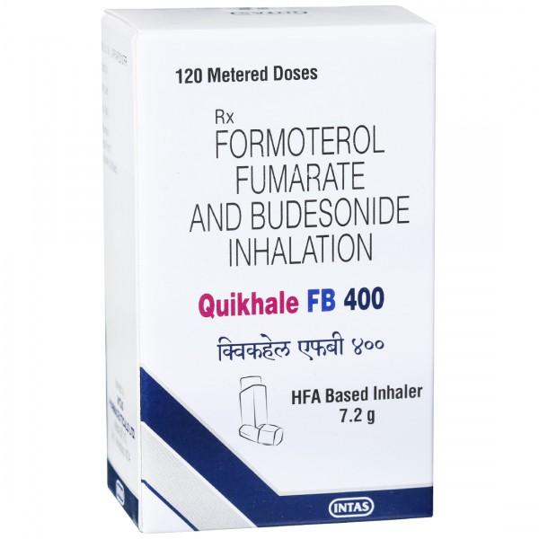 Quikhale FB 400 mcg Inhaler 7.2 g (120 Metered Doses)