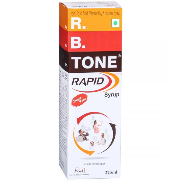 R.B.Tone Rapid Sugar Free Syrup 225 ml