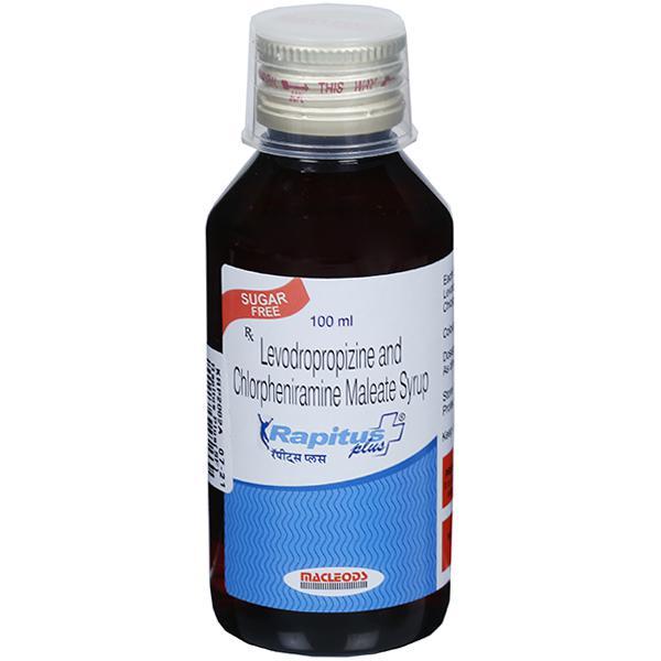 Rapitus Plus Sugar Free Syrup 100 ml