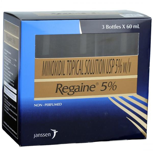 Regaine 5% Solution (3*60 ml)