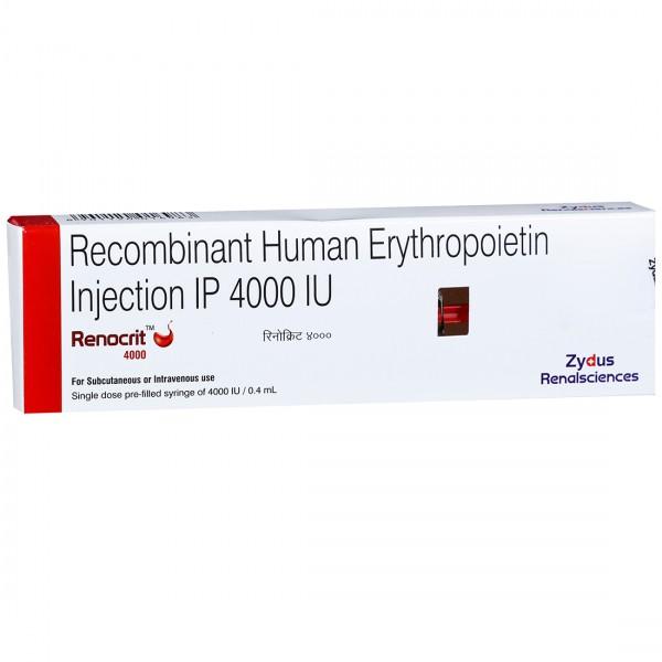 Renocrit 4000 Iu/0.4 ml Injection
