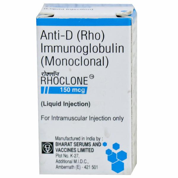 Rhoclone 150 mcg Injection