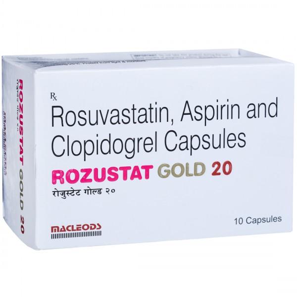 Rozustat Gold 20 mg Capsule (10 Cap)