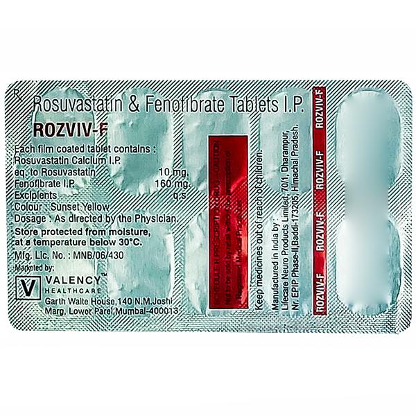 Rozviv F Tablet (10 Tab)