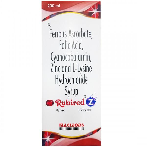 Rubired Z Syrup 200 ml