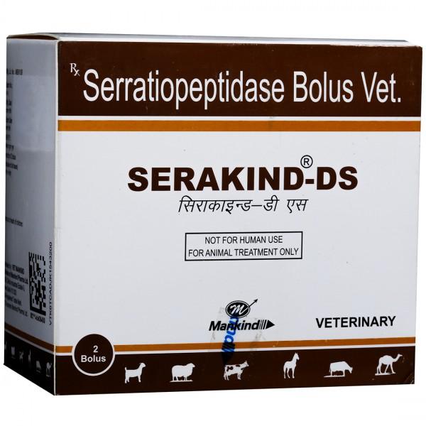 Serakind DS Veterinary Bolus (2 Bolus)
