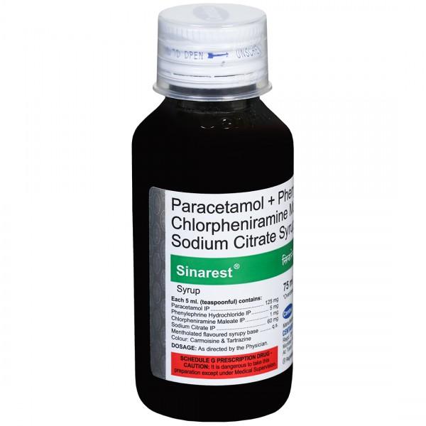 Sinarest Syrup 75 ml