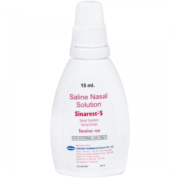 Sinarest S Nasal Solution 15 ml