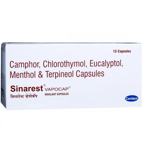Sinarest Vapocap 15 Inhalant Capsules