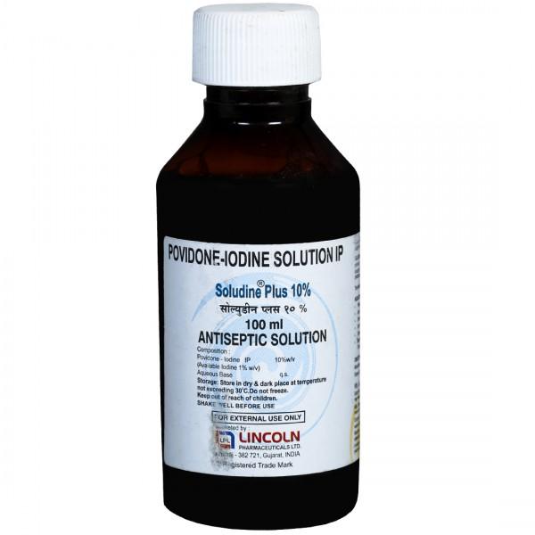 Soludine Plus 10 % w/v Solution 100 ml
