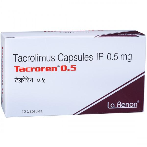 Tacroren 0.5 mg Capsule (10 Cap)