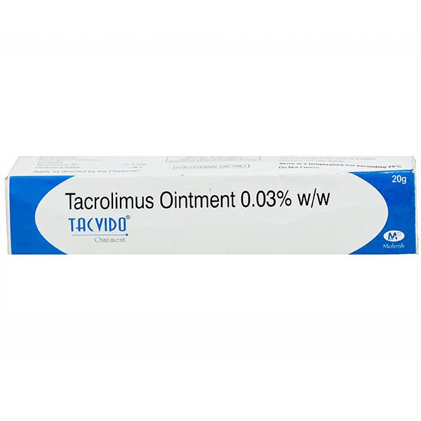 Tacvido (0.03%) Ointment 20 gm