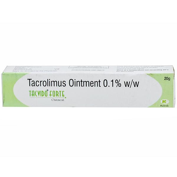Tacvido (0.1%) Forte Ointment 20 gm
