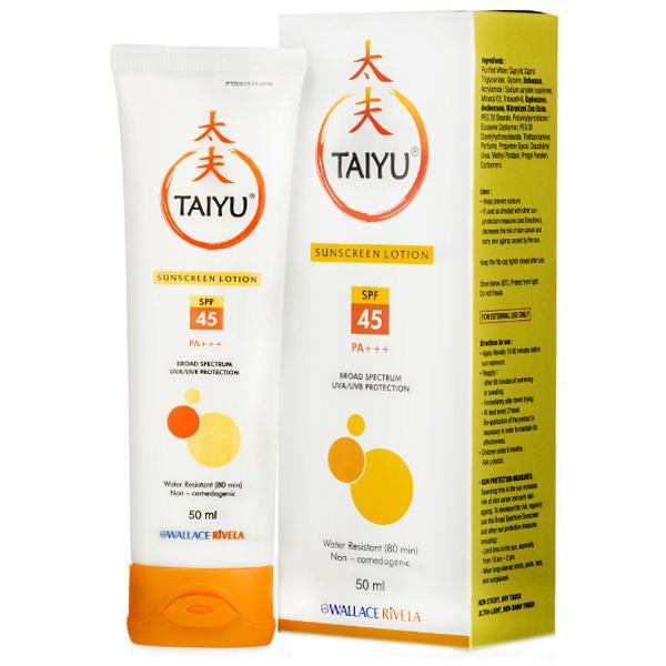 Taiyu (Spf 45) Pa+++ Sunscreen Lotion 50 ml