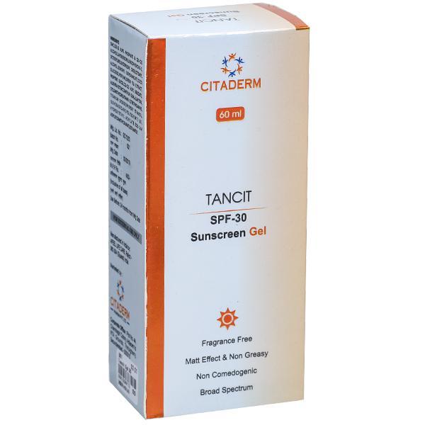 Tancit Spf 30 Sunscreen Gel 60 ml