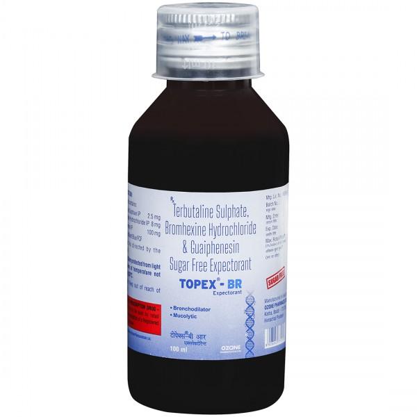 Topex BR Sugar Free Expectorant 100 ml