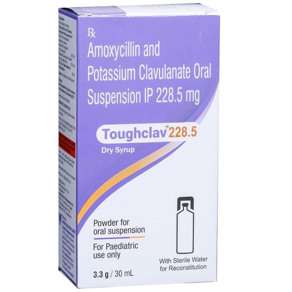 Toughclav 228.5 Dry Syrup 3.3 g/30 ml