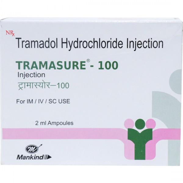 Tramasure 100 mg Injection 2 ml