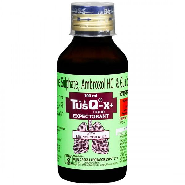 Tus Q X Plus Liquid Expectorant 100 ml