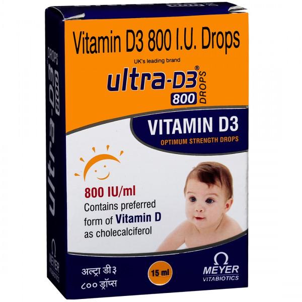 Ultra D3 800 IU Drops 15 ml