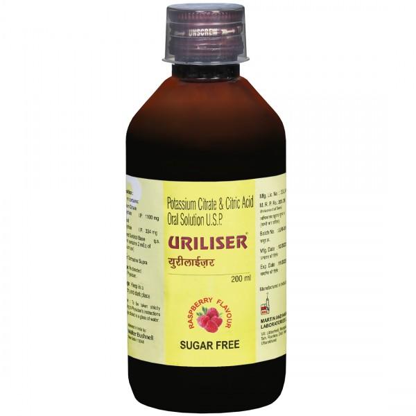 Uriliser (Sugar Free) Solution 200 ml