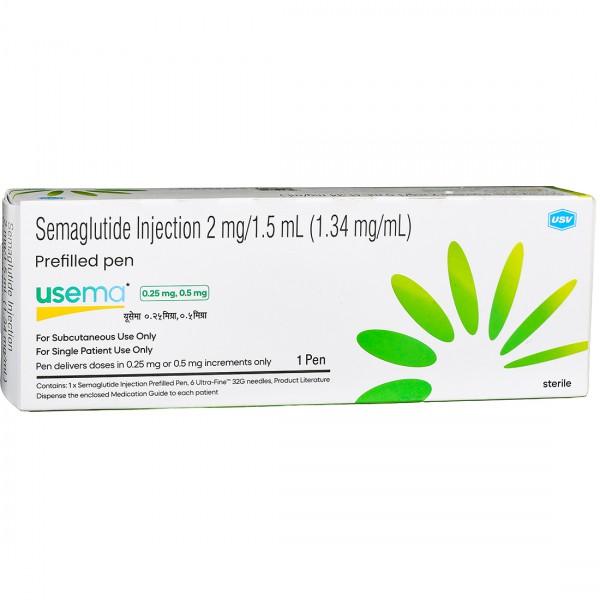 Usema 0.25 mg, 0.5 mg Injection 1.5 ml (Prefilled Pen)