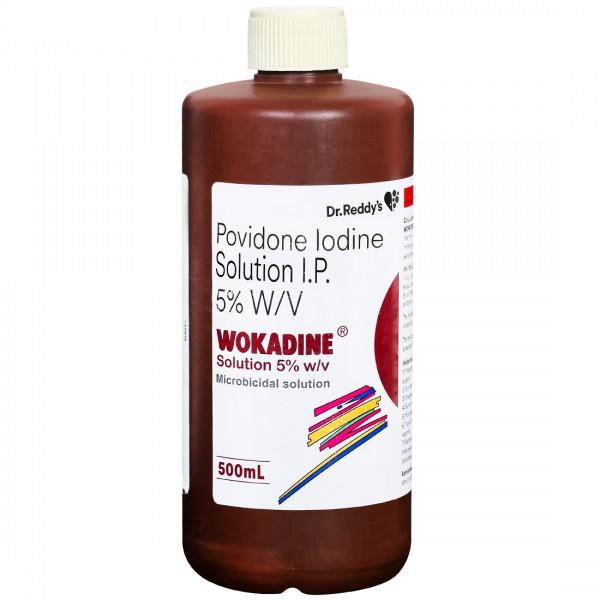 Wokadine 5 % w/v Solution 500 ml