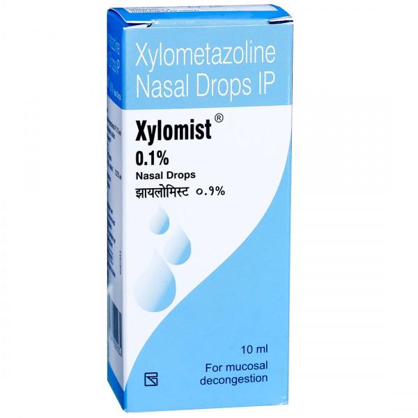 Xylomist 0.1 % Nasal Drops 10 ml