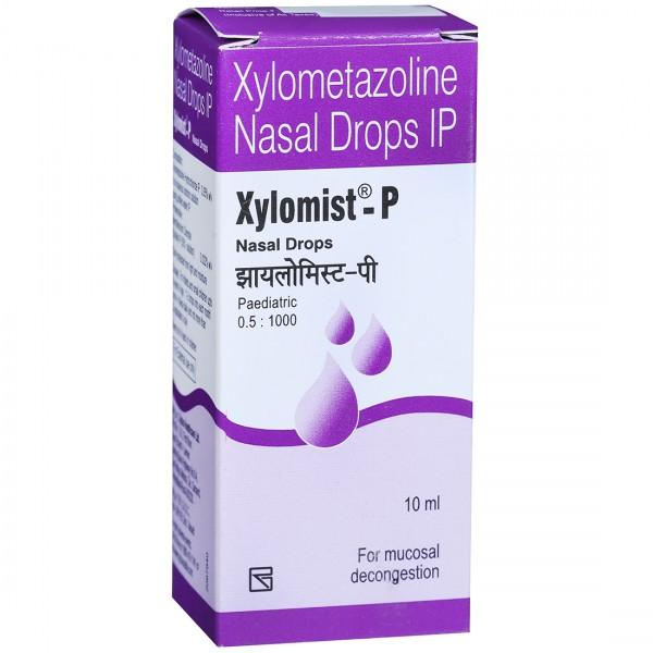 Xylomist P 0.05 % Nasal Drops 10 ml
