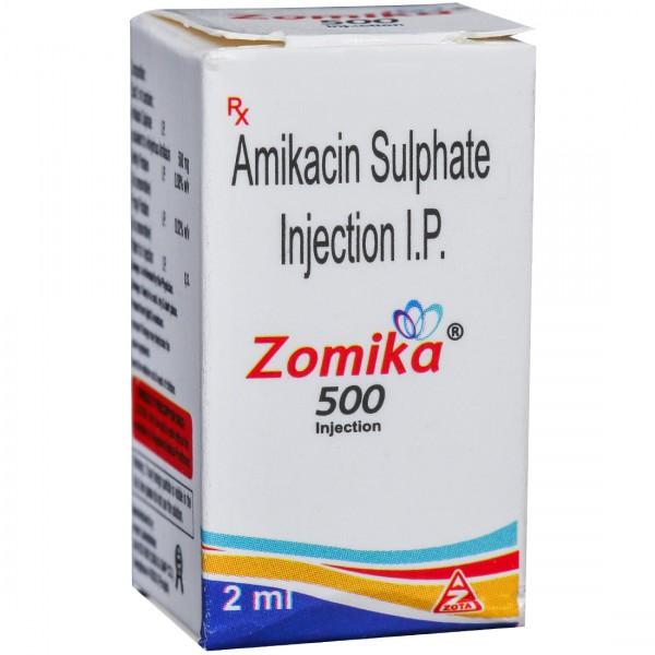 Zomika 500 mg Injection 2 ml