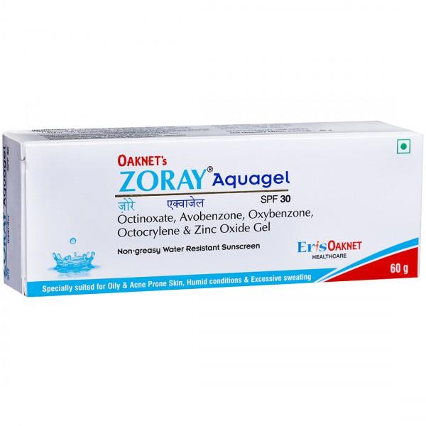 Zoray Aquagel (Spf 30) Gel 60 gm