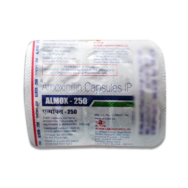 Almox 250 mg Capsule (10 Cap)