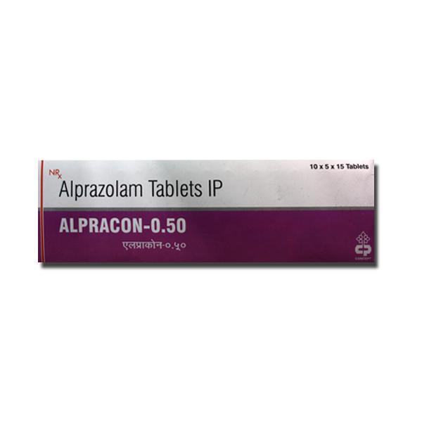 Alpracon 0.5 mg Tablet (15 Tab)
