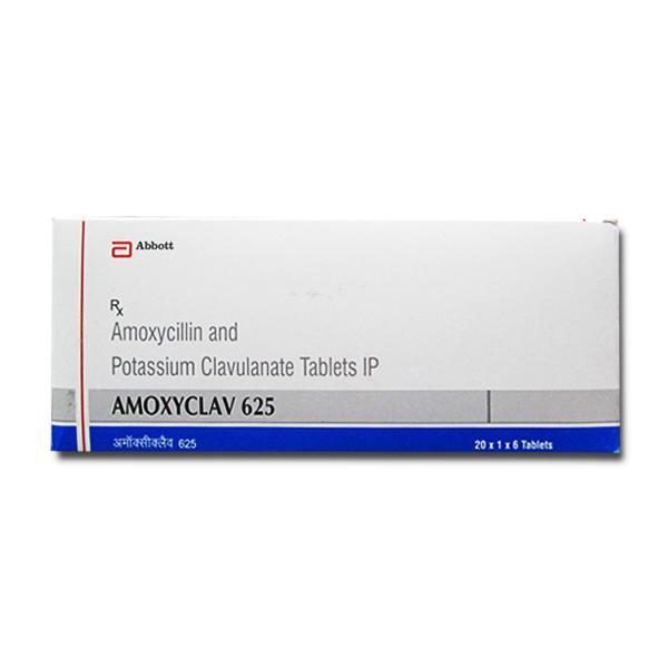 Amoxyclav 625 mg Tablet (6 Tab)
