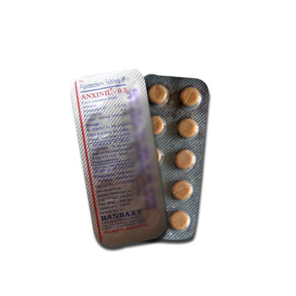 Anxinil 0.5 mg Tablet (10 Tab)