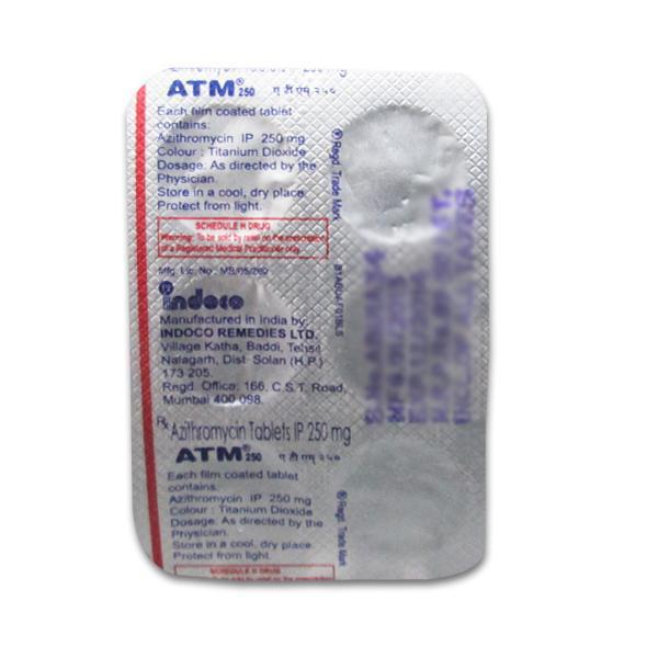 Atm 250 mg Tablet (6 Tab)
