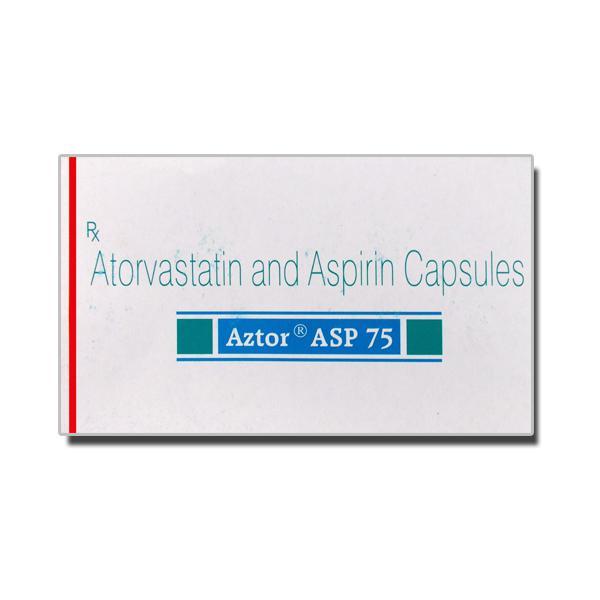Aztor Asp 75 mg Capsule (10 Cap)