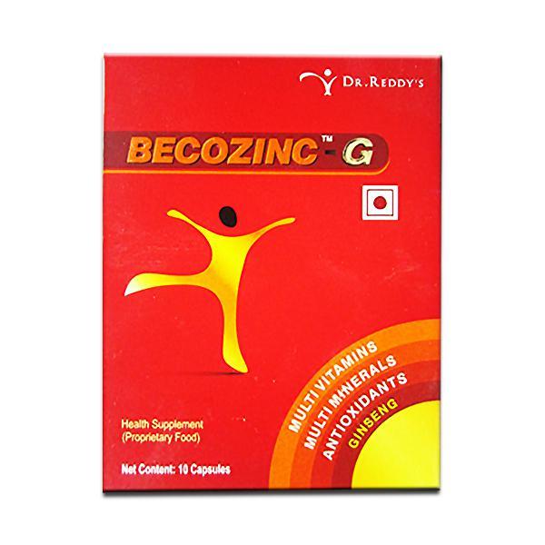 Becozinc G 10 Capsules