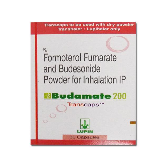 Budamate 200 mcg Transcap (30 Cap)