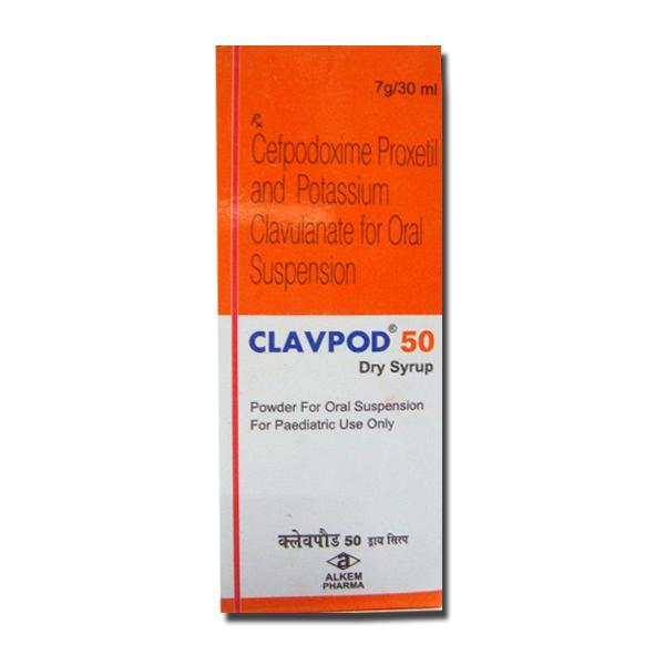 Clavpod 50 mg Suspension 30 ml