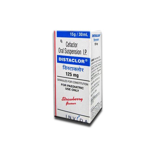 Distaclor 125 mg Oral Suspension 15 g/30 ml