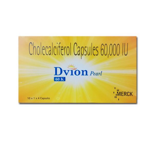 Dvion Pearl 60 K Capsule (4 Cap)