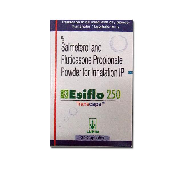 Esiflo 250 mcg Transcap (30 Cap)