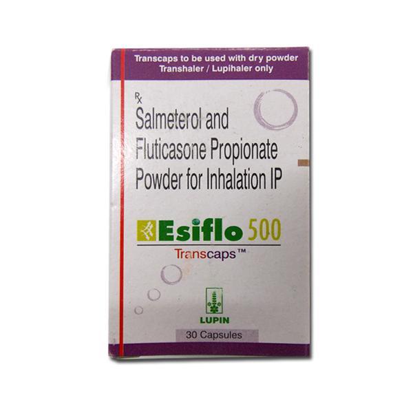 Esiflo 500 mcg Transcap (30 Cap)