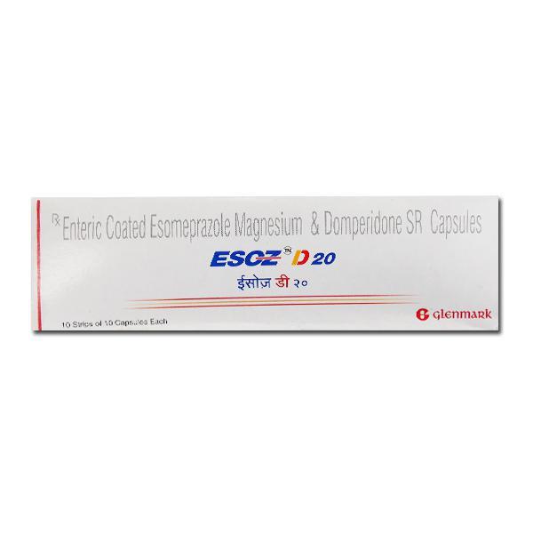 Esoz D 20 mg Capsule (10 Cap)