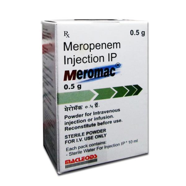 Meromac Injection 0.5 gm