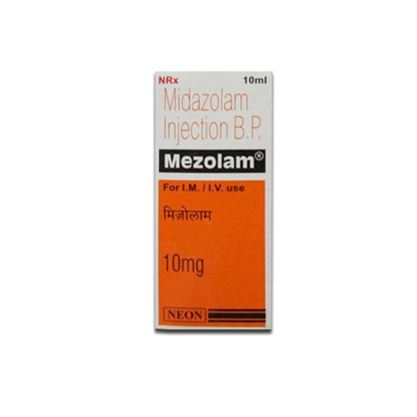 Mezolam 10 mg Injection 10 ml