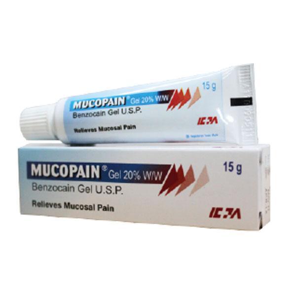 Mucopain Gel 15 gm