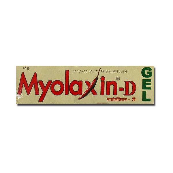 Myolaxin D Gel 15 gm