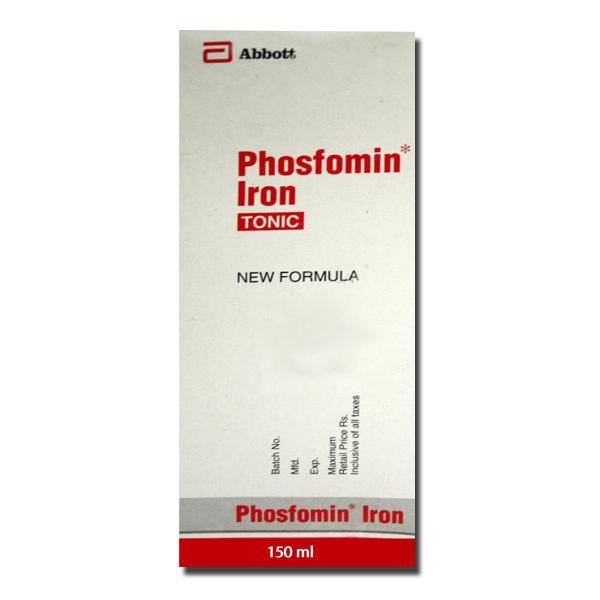 Phosfomin Iron Tonic Syrup 150 ml